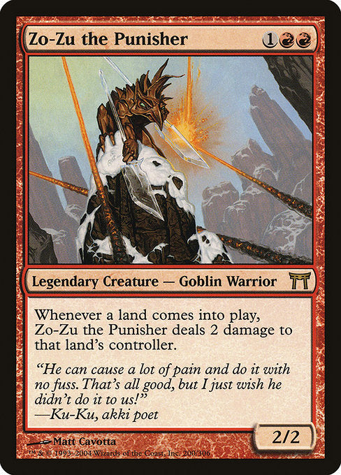 Zo-Zu the Punisher (200) [Champions of Kamigawa]