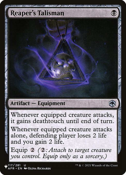 Reaper's Talisman (AFR-117) [The List]