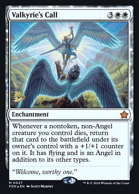 Valkyrie's Call (27s) [Foundations Promos]