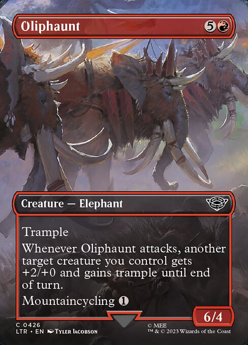 Oliphaunt (426) [The Lord of the Rings: Tales of Middle-earth] [Borderless]