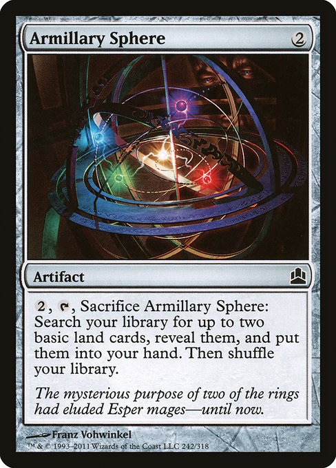 Armillary Sphere (242) [Commander 2011]