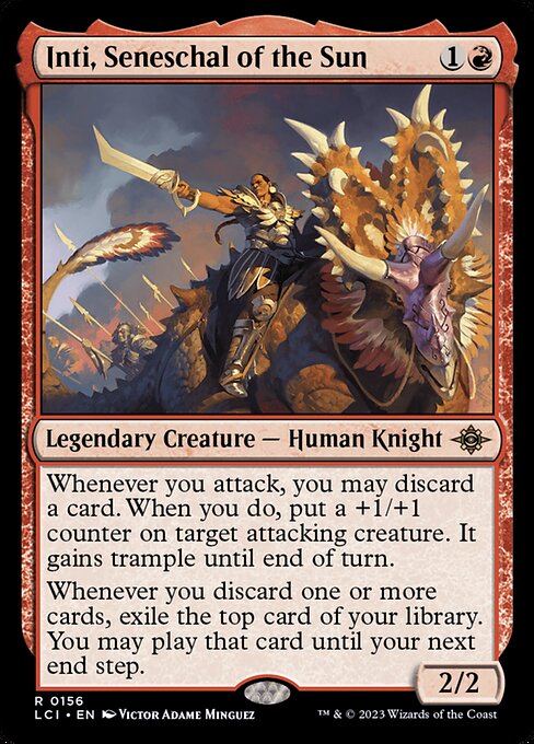 Inti, Seneschal of the Sun (156) [The Lost Caverns of Ixalan]