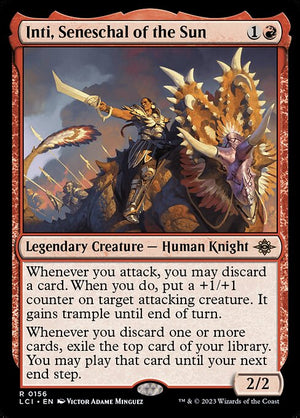 Inti, Seneschal of the Sun (156) [The Lost Caverns of Ixalan]