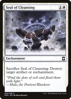 Seal of Cleansing (26) [Eternal Masters]