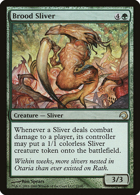 Brood Sliver (22) [Premium Deck Series: Slivers]