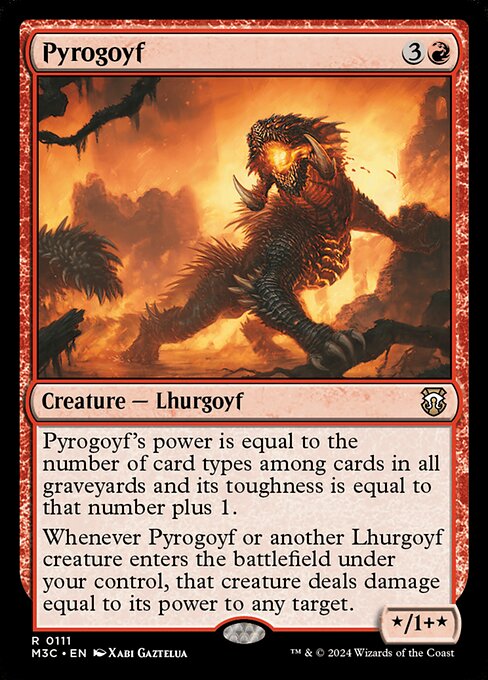 Pyrogoyf (111) [Modern Horizons 3 Commander]