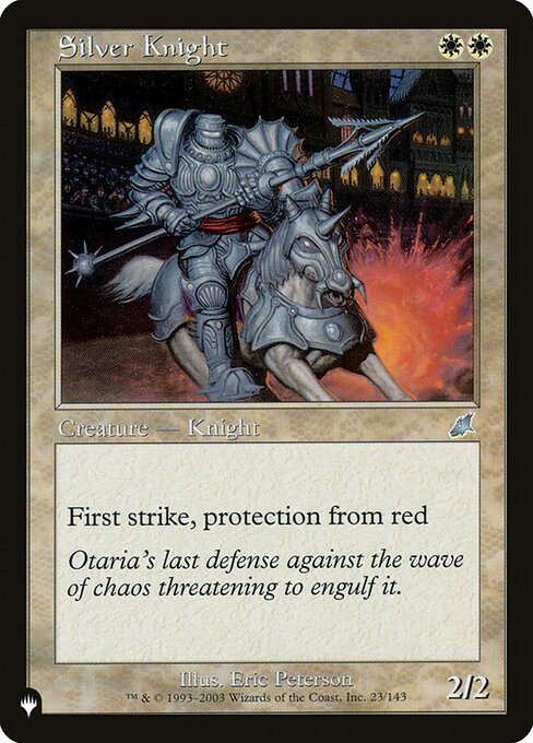 Silver Knight (SCG-23) [The List]
