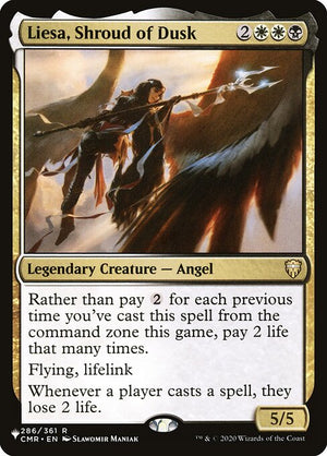 Liesa, Shroud of Dusk (CMR-286) [The List]