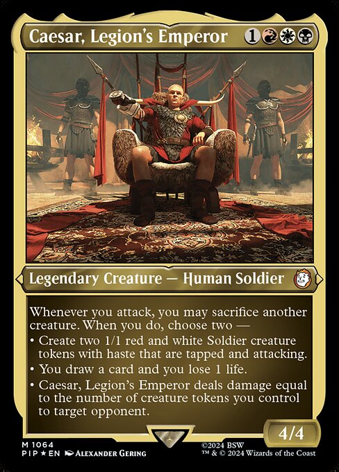 Caesar, Legion's Emperor (1064) [Fallout]