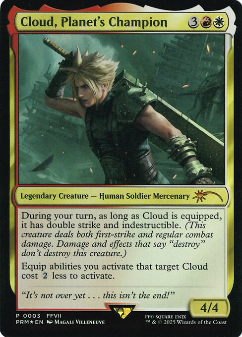 Cloud, Planet's Champion (2025-13) [Media and Collaboration Promos]