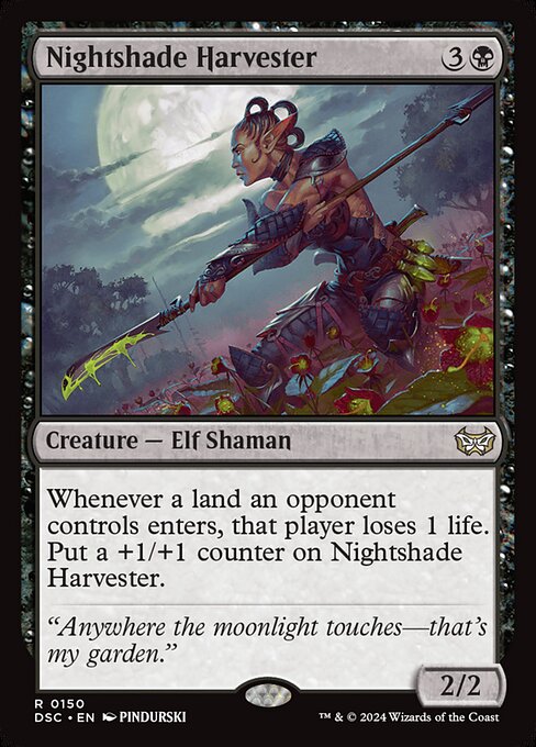Nightshade Harvester (150) [Duskmourn: House of Horror Commander]