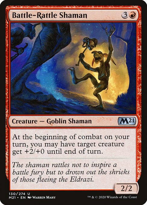 Battle-Rattle Shaman (130) [Core Set 2021]