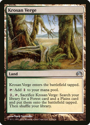 Krosan Verge (123) [Planechase 2012]
