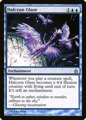 Halcyon Glaze (54) [Ravnica: City of Guilds]