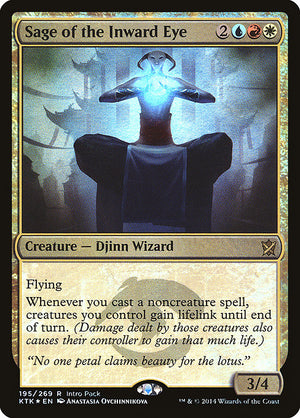 Sage of the Inward Eye (195) [Khans of Tarkir Promos]