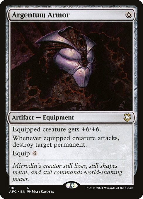 Argentum Armor (198) [Forgotten Realms Commander]