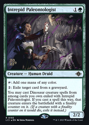 Intrepid Paleontologist (193s) [The Lost Caverns of Ixalan Promos]