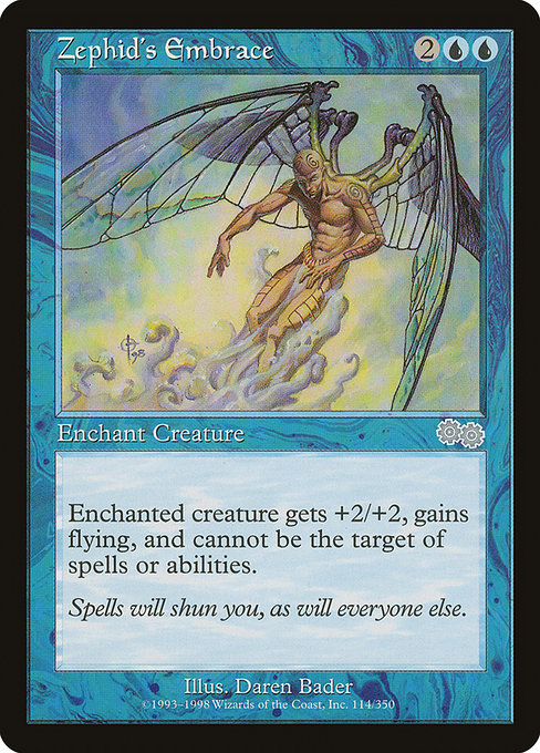 Zephid's Embrace (114) [Urza's Saga]