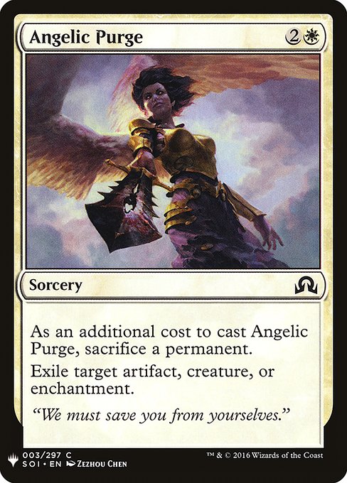 Angelic Purge (SOI-3) [The List]