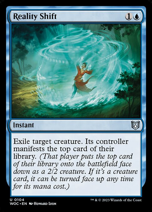 Reality Shift (104) [Wilds of Eldraine Commander]