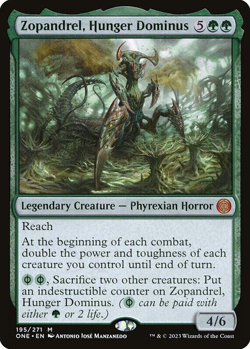 Zopandrel, Hunger Dominus (195) [Phyrexia: All Will Be One]