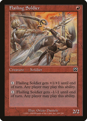 Flailing Soldier (189) [Mercadian Masques]
