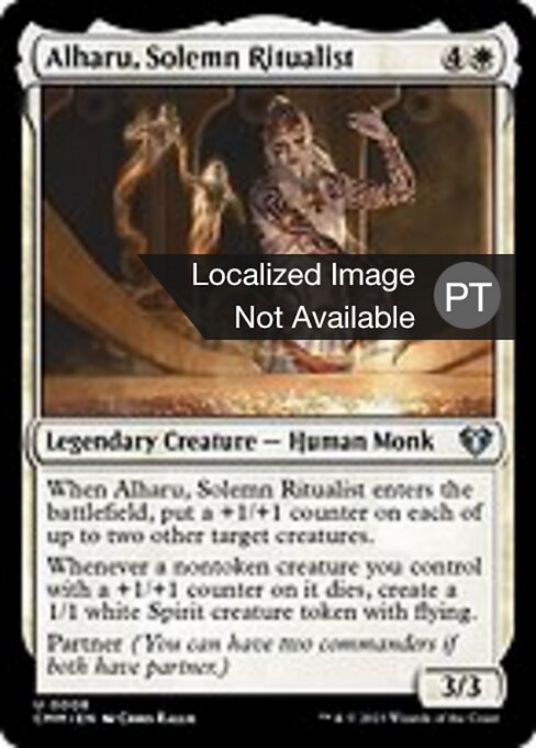 Alharu, Solemn Ritualist (8) [Commander Masters]