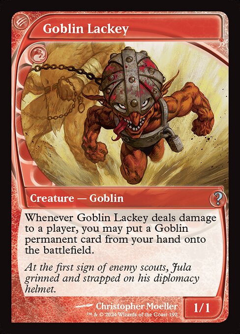 Goblin Lackey (192) [Mystery Booster 2]