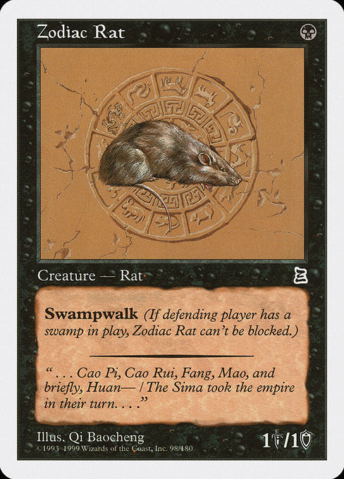 Zodiac Rat (98) [Portal Three Kingdoms]