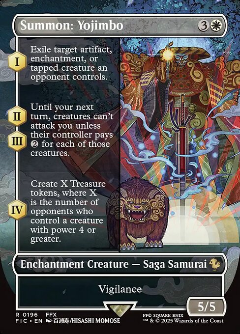 Summon: Yojimbo (196) [Final Fantasy Commander]