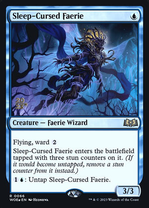 Sleep-Cursed Faerie (66s) [Wilds of Eldraine Promos]