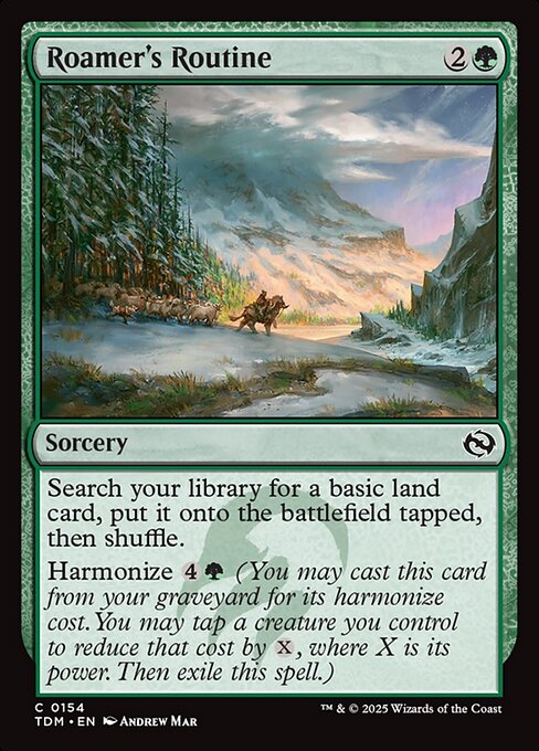 Roamer's Routine (154) [Tarkir: Dragonstorm]