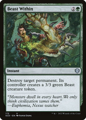 Beast Within (172) [Starter Commander Decks]