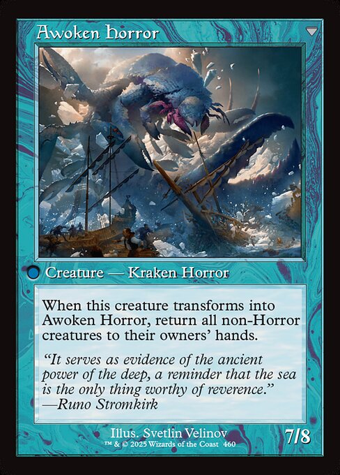 Thing in the Ice // Awoken Horror (460) [Innistrad Remastered] Reverse