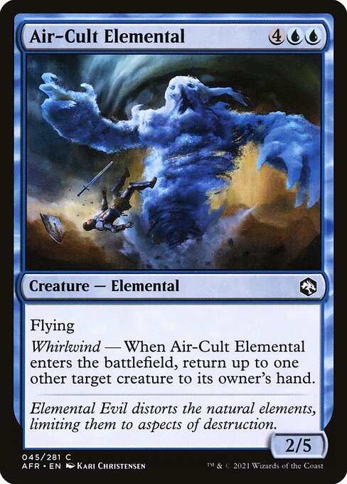 Air-Cult Elemental (45) [Adventures in the Forgotten Realms]