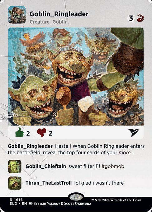 Goblin Ringleader (1616) [Secret Lair Drop]