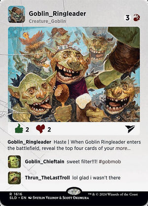 Goblin Ringleader (1616) [Secret Lair Drop]