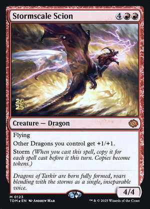 Stormscale Scion (123s) [Tarkir: Dragonstorm Promos]