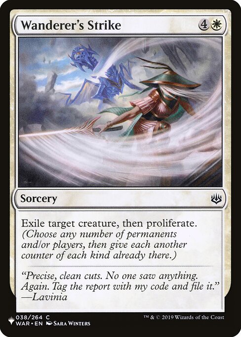 Wanderer's Strike (WAR-38) [The List]