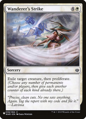 Wanderer's Strike (WAR-38) [The List]