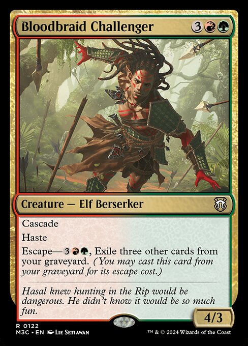 Bloodbraid Challenger (122) [Modern Horizons 3 Commander]