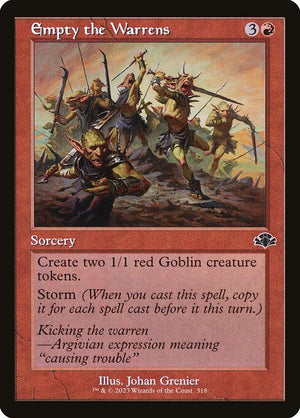 Empty the Warrens (318) [Dominaria Remastered]