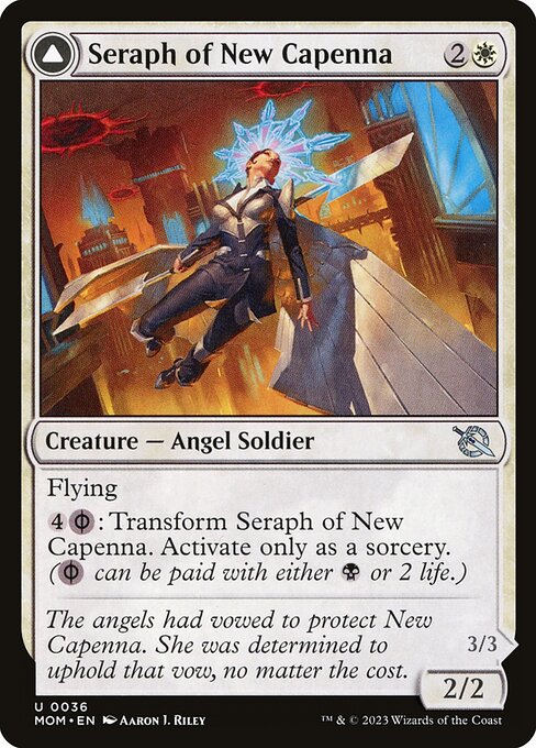 Seraph of New Capenna // Seraph of New Phyrexia (36) [March of the Machine]