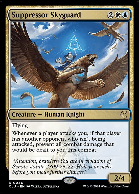 Suppressor Skyguard (46) [Ravnica: Clue Edition]