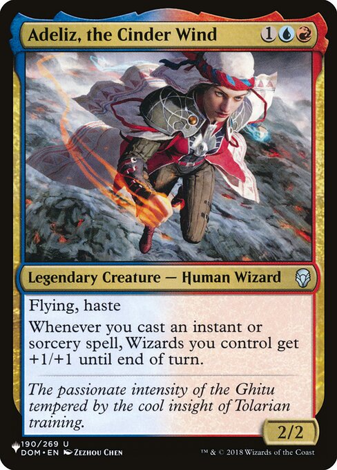 Adeliz, the Cinder Wind (DOM-190) [The List]