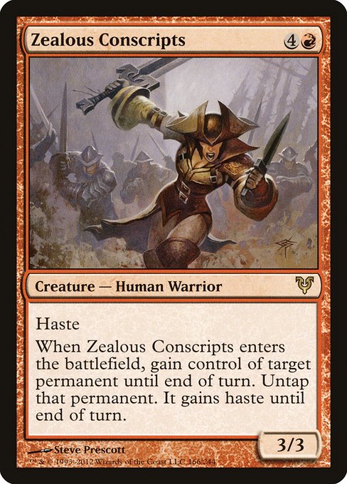 Zealous Conscripts (166) [Avacyn Restored]