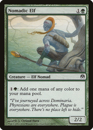 Nomadic Elf (38) [Duel Decks: Phyrexia vs. the Coalition]