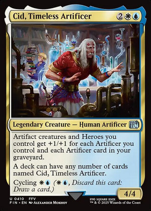 Cid, Timeless Artificer (410) [Final Fantasy]