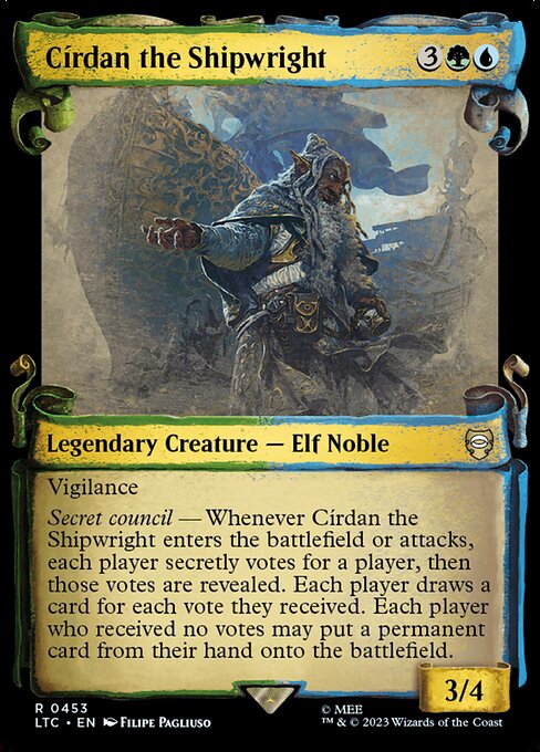 Círdan the Shipwright (453) [Tales of Middle-earth Commander] [Showcase]