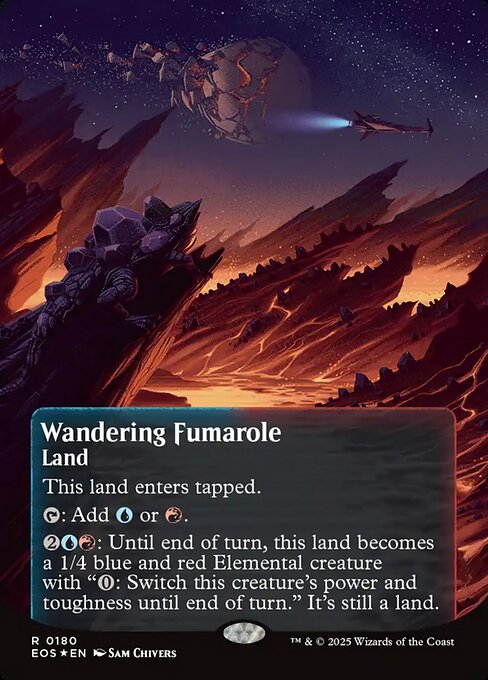 Wandering Fumarole (180) [Edge of Eternities: Stellar Sights]